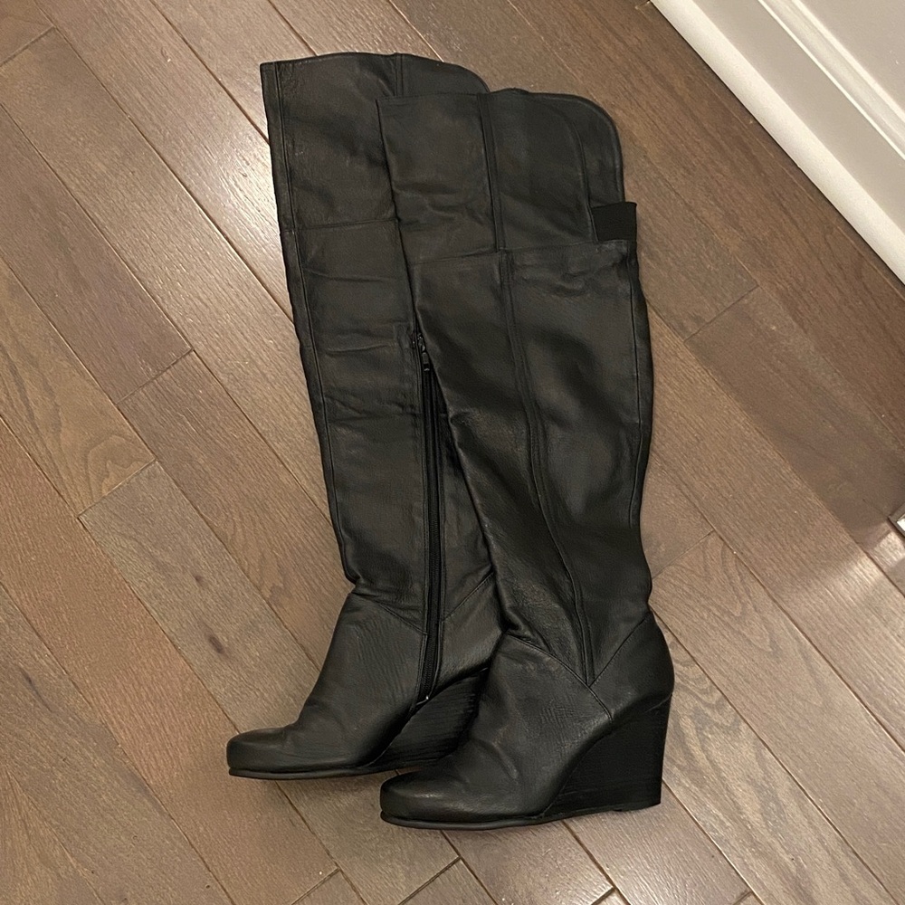 VINTAGE Chinese Laundry 2000s VeraCruz Thigh-High Boots